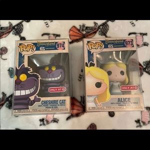 Funko Pop Alice in Wonderland Lot